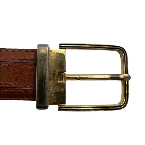 VINTAGE VITTORIO REX Full Grain Cowhide Men's Belt Made In Italy - Picture 10 of 10